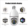 Smart Home 2.4G E27 Bulb Wifi Surveillance Camera HD Night Security Video Surveillance Supprt Two Way Audio Mobile Motion