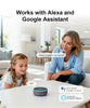 Smart Home GSM Alarm System 4G Wifi System for House Security Wireless with Door Sensor Work with Smart Life APP for Alexa