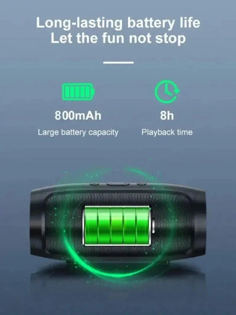 Lenovo Bluetooth Speaker Dual Speaker Stereo TF USB Playback FM Voice Broadcasting Subwoofer Outdoor Wireless Portable Speakers