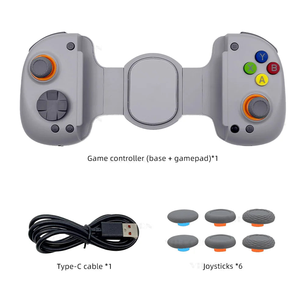 Wireless Gaming Controller For Android iPad Mobile Gamepad For Switch&XBOX Game Pass&Game Streaming Joystick Stretchable To 9.5