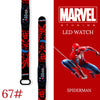 New Spiderman Kid's Watches Men Sport Wristband Bracelet Waterproof Children Digital Watch Boys LED Clock relogio montre