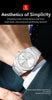 POEDAGAR Fashion Brand Male Wristwatch Waterproof Luminous Stainless Steel Men Clock Date Week Casual Quartz Men's Watches Reloj