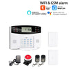 Wireless smart LCD Display gsm wifi home alarm system digital Security Burglar House GSM ALARM SYSTEM Auto Dialer
