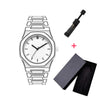 Lightweight Polycarbonate case high tech black men's watch classic simple silicone strap men's quartz watch fashion style clock