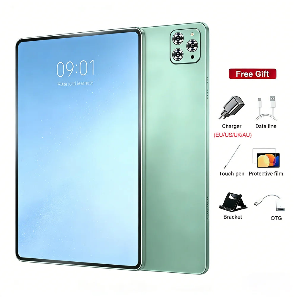 2026 12inch IPad Air Pro 5G Tablet PC 20000mAh Snapdragon 8Gen3 Android 16 24GB 2TB 5G Dual SIM GPS WIFI Network Original Tablet