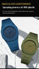 New Trend Fashion Men Watch Business Men Quartz Watch Classic Waterproof Round Watches Art Arabic Digital Dial Men's Clock