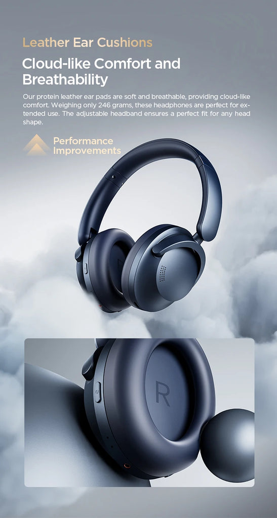 1MORE SonoFlow Pro Bluetooth Headphones Wireless Headsets Hi-Res ANC  flash-sale penetration items electronics