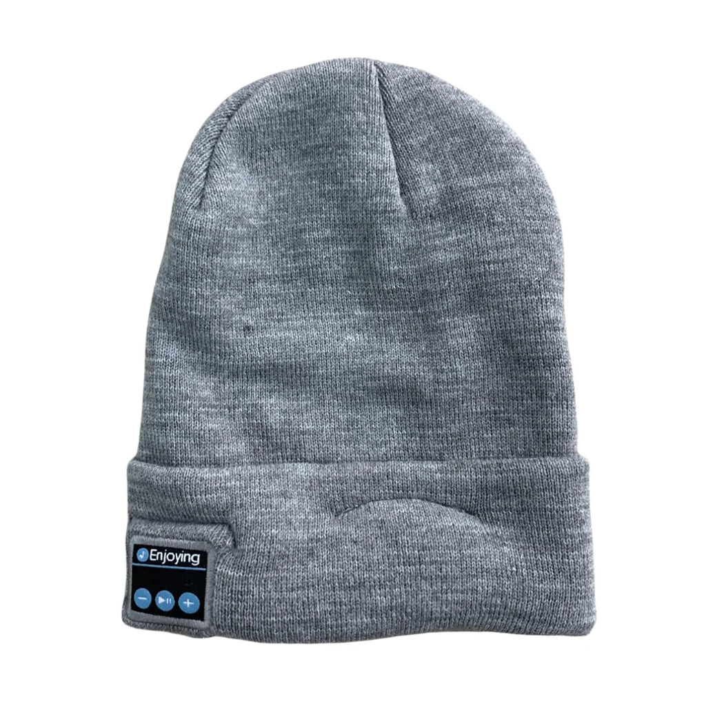Wireless Bluetooth Music Hat Outdoor Knitted hat Headphone Winter Warm Beanie Speaker Removable Cap For Cycling Running Yoga