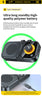 Bluetooth 5.4 Speaker Handsfree Car Kit Sun Visor Clip Wireless Audio Receiver Speakerphone Loud Music Player with Ambient Light