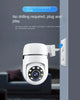 Home Surveillance Cameras, No Drilling Required, For Household Security — Wireless Wifi Hd 1080p Smart 360-degree Camera.