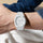Premium Men's Black Watch with Calendar, Quartz Movement, Gift Box, Polycarbonate Plastic Case, Women's Attention