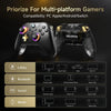 EasySMX D05 Wireless Gaming Controller Gamepad for PC/Switch/TV/Phone with Charging Dock RGB Hall Effect Joysticks Triggers