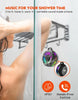 Bluetooth Shower Speaker, IP67 Waterproof Portable Speakers, Small Outdoor Speaker with LED Light, True Wireless Stereo for Home