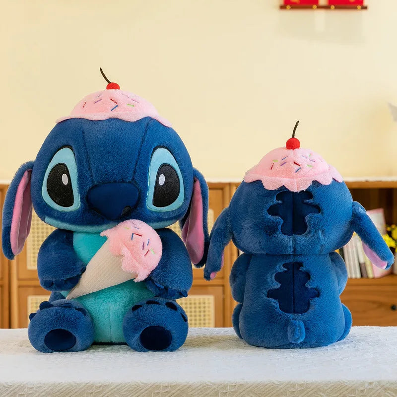 23/45cm Giant Stitch Plush Toy Girl Sleep Pillow Large Plushies Cloth Doll Children's Birthday Gift