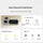 NEW DUKA MOODA Smart Temperature and Humidity Clock Sensor Electric Hygrometer Thermometer Home Weather Station Desktop Decor