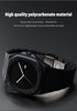Premium Men's Black Watch with Calendar, Quartz Movement, Gift Box, Polycarbonate Plastic Case, Women's Attention