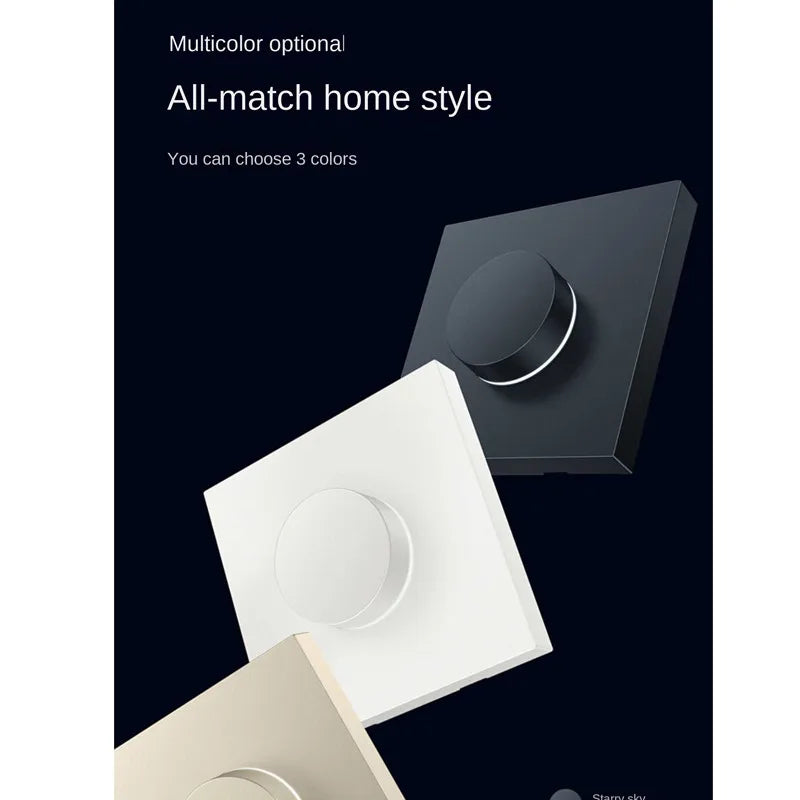 Aqara H1 EU Smart Homekit Rotary Switch Wireless Intelligent Adjustment Off Light Brightness Zigbee 3 Home Life Remote Control