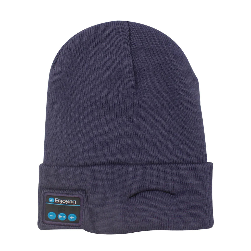 Wireless Bluetooth Music Hat Outdoor Knitted hat Headphone Winter Warm Beanie Speaker Removable Cap For Cycling Running Yoga