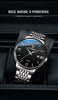 POEDAGAR Luxury Sports Men's Wristwatch Stainless Steel Waterproof Date Man Watch High Quality Casual Fashion Quartz Men Watches