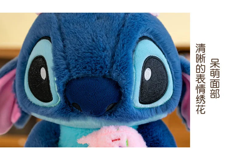 23/45cm Giant Stitch Plush Toy Girl Sleep Pillow Large Plushies Cloth Doll Children's Birthday Gift