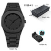 Men's Classic Business Watch Arabic Numerals Polycarbonate Quartz Watch Fashion Sports Watch Slim Waterproof Clock