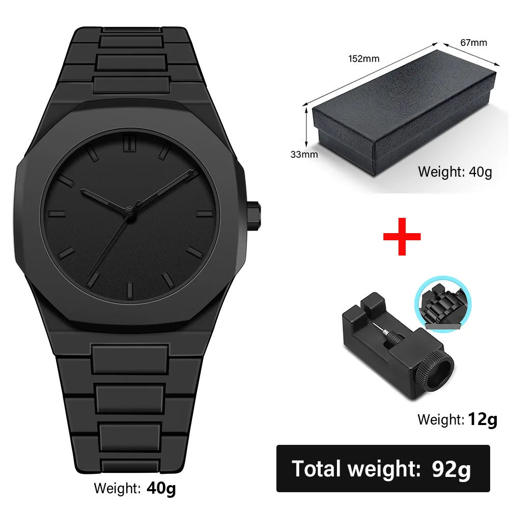 New Trend Fashion Men Watch Business Men Quartz Watch Classic Waterproof Round Watches Art Arabic Digital Dial Men's Clock