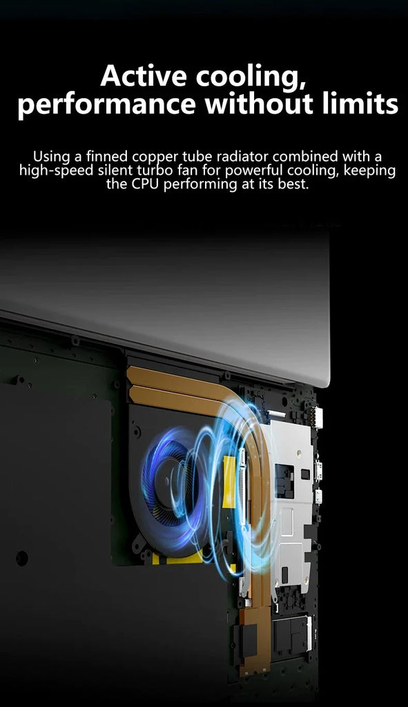 Ultra Slim LENO 14.1" Laptop Intel 4405U Windows11 16GB 2TB SSD 1920*1080 Display Office Gaming Study Computer