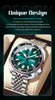 POEDAGAR Business Men Watch Date Week Waterproof Luminous Luxury Man Wristwatch Sports Stainless Steel Men's Quartz Watches Male