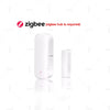 Zigbee Door Window Sensor Smart Home Security Alarm Wireless Magnetic Anti-theft Contact Detector App Remote Monitor Support Z2M