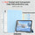 iPad Air 4/5/6/7（10.9/11 inch）Frosted soft shell with pen slot, automatic wake-up/sleep