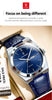 POEDAGAR Luxury Trend Men Watch Waterproof Luminous Date Week Man Wristwatch Military Outdoor Leather Men's Quartz Watches Reloj