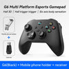 G6 wireless  mobile game controller with Hall trigger and Hall joystick supporting switch/pc/android/IOS