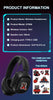 GT808 Gaming Earphones are lightweight and cool wireless stereo gaming headphones suitable for laptops and desktops