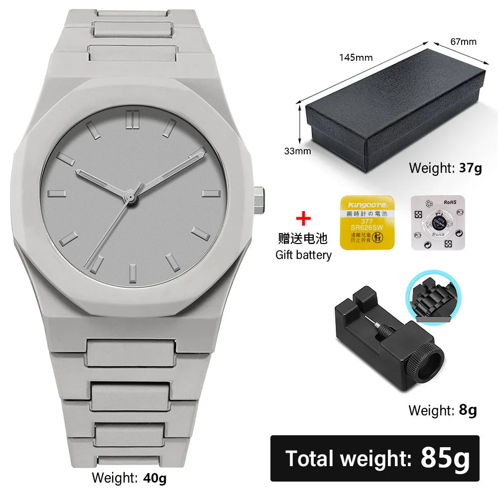 New Trend Fashion Men Watch Business Men Quartz Watch Classic Waterproof Round Watches Art Arabic Digital Dial Men's Clock