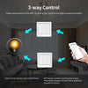 Smart Home  Homekit Smart WiFi Push Button Wall Switches 1/2/3Gang LED Room Lights for iphones Works with Siri Voice