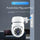 Home Surveillance Cameras, No Drilling Required, For Household Security — Wireless Wifi Hd 1080p Smart 360-degree Camera.