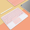 Bluetooth Wireless Keyboard With Touchpad Hebrew Spanish Korean For iPad Pro Air for Xiaomi Huawei Android Windows Tablet
