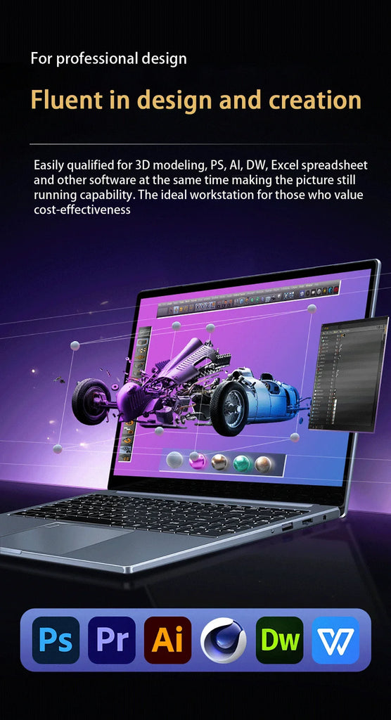 15.6 Inch Laptop Intel Core I9-12900H/i9-10885H Windows 11 Por 2*DDR4 2*M.2 SSD High-End Gaming Computer WIFI5 BT
