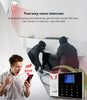 New Wireless Home Alarm System GSM WiFi With Motion Sensor Detector Burglar Alarm For Tuya SmartLife APP Garden Home Alarm PG105