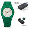 Men's Classic Business Watch Arabic Numerals Polycarbonate Quartz Watch Fashion Sports Watch Slim Waterproof Clock
