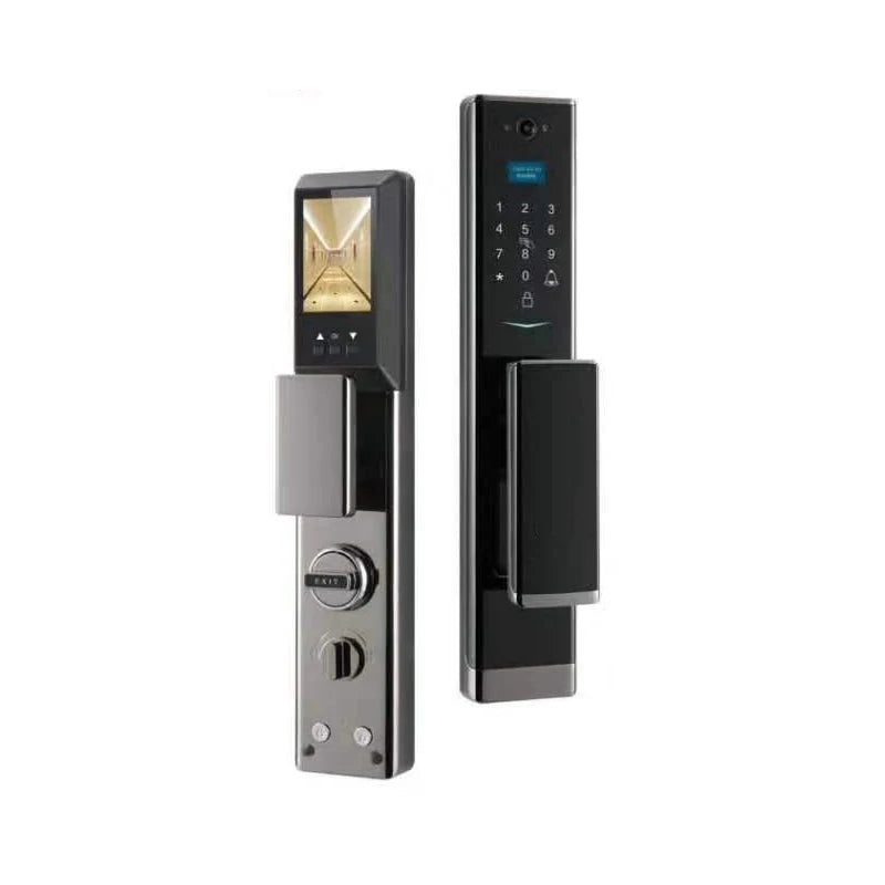 House Electric App Wifi Digital Smart Door Lock Camera Home Security Finger Print Doorlock Keyless Entry Candado Inteligente