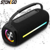 Portable Bluetooth 5.3 Wireless Speaker RGB Lantern IPX6 Waterproof Powerful Subwoofer High Quality Audio Outdoor Speaker