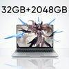 New Ultra Slim 15.6 Inch Laptop Intel Core I3-6100U 32GB RAM 2TB SSD 1920*1080 FHD Display Windows 11 Pro Office Study Computer