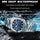 POEDAGAR Luxury Brand Men's Quartz Wristwatch Stainless Steel Waterproof Luminous Date Man Clock Square Business Watches For Men