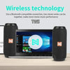 Portable Bluetooth Speaker, Wireless TWS Pairing IPX5Waterproof 1200mAh Battery TF FM Radio with Stereo Bass for Outdoor Use