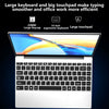 LENO 14.1"Ultra Slim Laptop Windows11 16GB 2TB SSD Gamer Notebook Intel 4405U 1920*1080 Display Office Study Gaming Computer PC