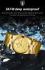 POEDAGAR Fashion Classic Man Watch Waterproof Luminous Date Week Luxury Men Watch Stainless Steel Quartz Business Men's Watches