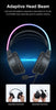 ONIKUMA RGB Gaming Headphones with HD Flexible Mic 3.5mm Gaming Headsets For PC Xbox PS4 PS5 Switch Computer Games