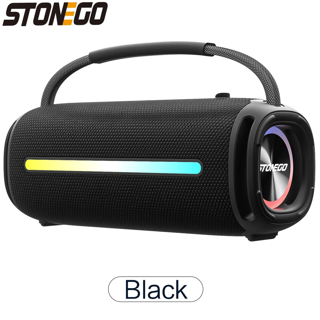 Portable Bluetooth 5.3 Wireless Speaker RGB Lantern IPX6 Waterproof Powerful Subwoofer High Quality Audio Outdoor Speaker