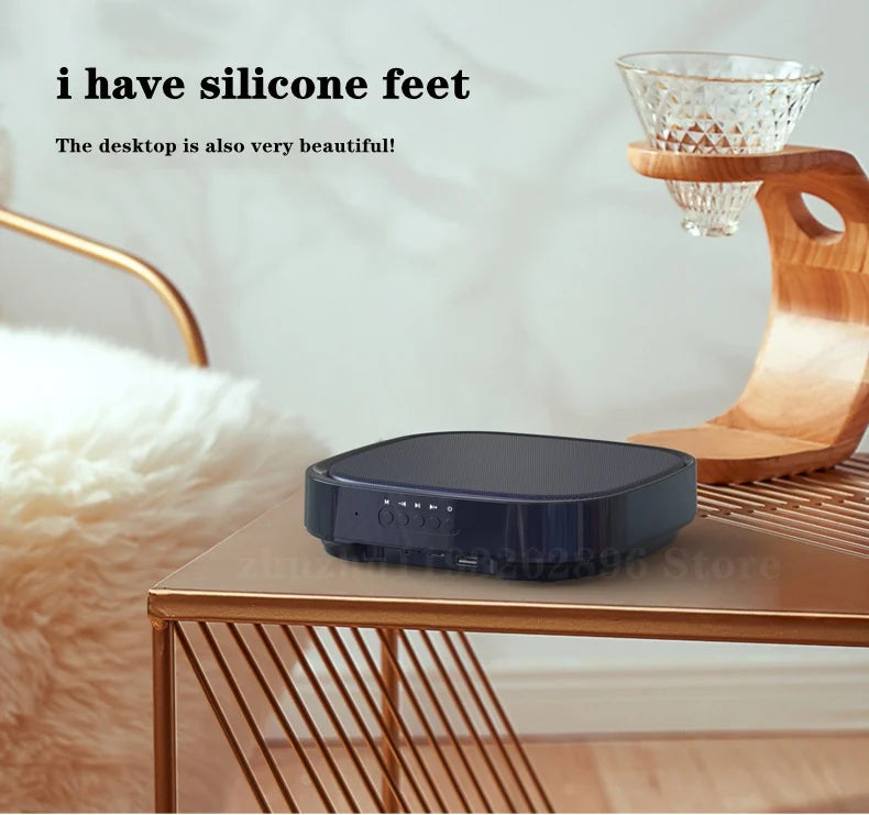 Wireless Bluetooth Speaker Wall-mounted 3D Surround Sound Multifunctional Outdoor Portable Subwoofer Long Battery Life
